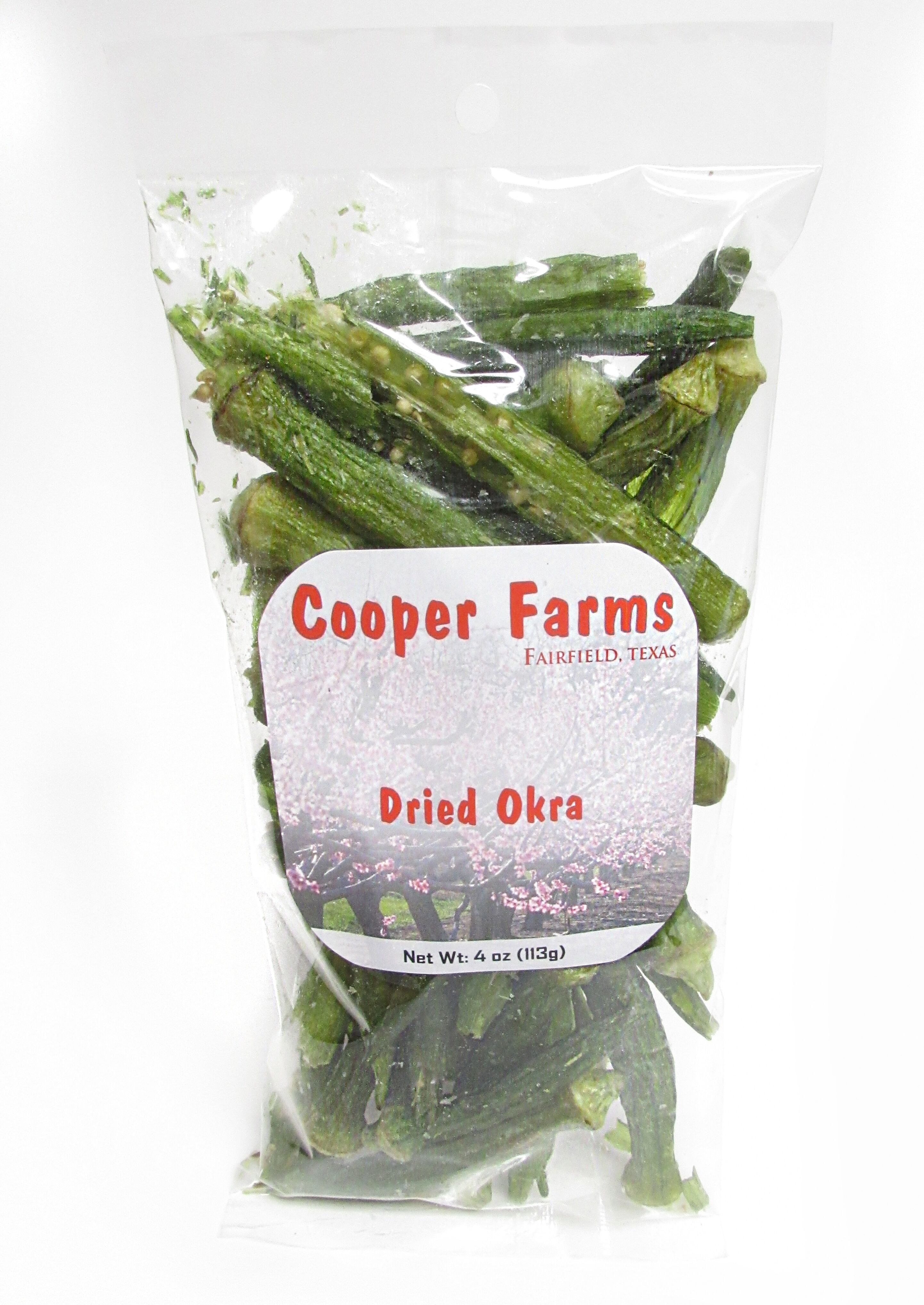 Dried Okra Cooper Farms