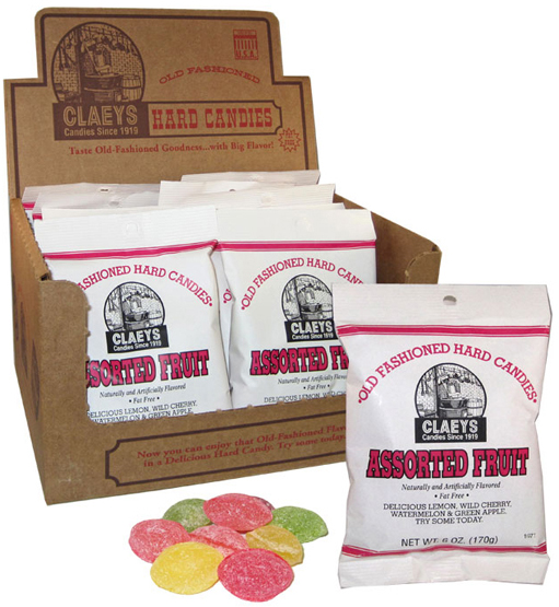 Claeys Old Fashioned Hard Candy- Assorted Fruit – Cooper Farms