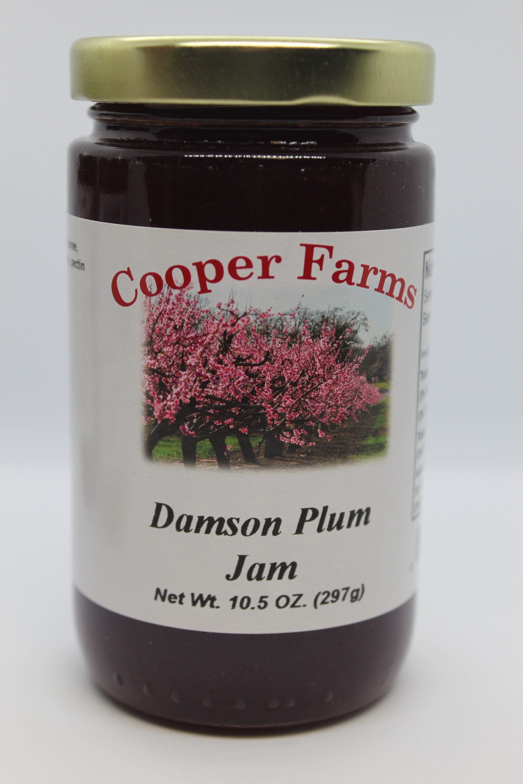 Damson Plum Jam 10 5 Oz Cooper Farms